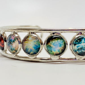 Nebula Images Adjustable Cuff Bracelet
