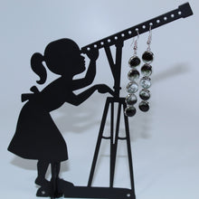 Load image into Gallery viewer, Moon Phases Drop Earrings