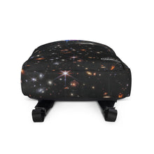 Load image into Gallery viewer, JWST Beyond Midnight SMACS 0723 Galaxy Cluster Deep Field Backpack
