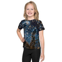Load image into Gallery viewer, Pillars of Creation in Infrared by Hubble Kids T-Shirt (Toddler–Teen)