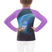 Load image into Gallery viewer, Bubble Nebula Rash Guard - Kids/Youth
