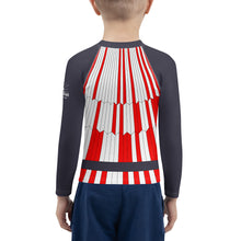 Load image into Gallery viewer, Dare Mighty Things Mars 2020 Parachute Kids Rash Guard (Toddler to Teen)