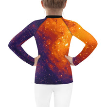 Load image into Gallery viewer, Eagle Nebula Kids Rash Guard (Toddler to Teen)