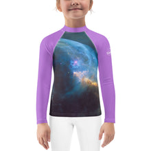 Load image into Gallery viewer, Bubble Nebula Rash Guard - Kids/Youth