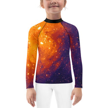 Load image into Gallery viewer, Eagle Nebula Kids Rash Guard (Toddler to Teen)