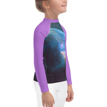 Load image into Gallery viewer, Bubble Nebula Rash Guard - Kids/Youth