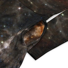 Load image into Gallery viewer, JWST Tarantula Nebula Long Sleeve Midi Dress with Pockets