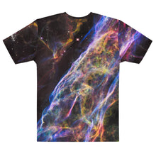 Load image into Gallery viewer, Cosmic Veil Nebula Straight Cut T-Shirt