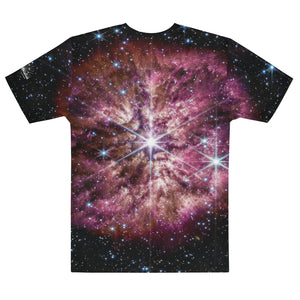 JWST Massive Star WR 124 Straight Cut T-Shirt