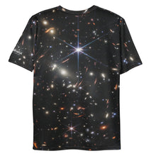 Load image into Gallery viewer, Astronomy on Tap JWST SMACS 0723 Straight Cut T-Shirt