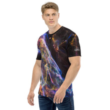 Load image into Gallery viewer, Cosmic Veil Nebula Straight Cut T-Shirt