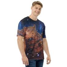 Load image into Gallery viewer, JWST Cosmic Cliffs NGC 3324 Carina Nebula Straight Cut T-Shirt