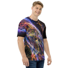 Load image into Gallery viewer, Cosmic Veil Nebula Straight Cut T-Shirt