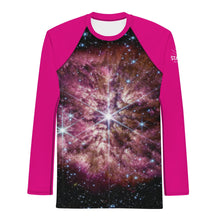 Load image into Gallery viewer, JWST Massive Star WR 124 Straight Cut Rash Guard