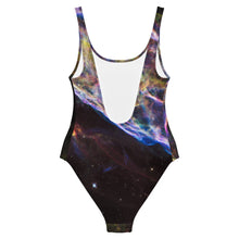 Load image into Gallery viewer, Cosmic Veil Nebula One-Piece Swimsuit