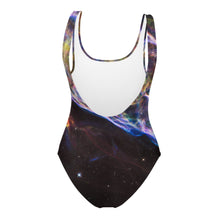 Load image into Gallery viewer, Cosmic Veil Nebula One-Piece Swimsuit