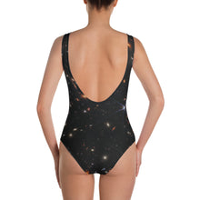 Load image into Gallery viewer, JWST SMACS 0723 Deep Field Galaxy Cluster One-Piece Swimsuit