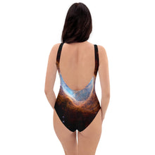 Load image into Gallery viewer, JWST Southern Ring Nebula One-Piece Swimsuit