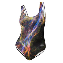 Load image into Gallery viewer, Cosmic Veil Nebula One-Piece Swimsuit