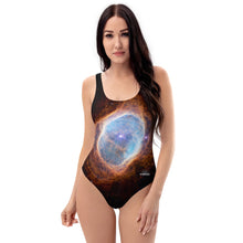 Load image into Gallery viewer, JWST Southern Ring Nebula One-Piece Swimsuit