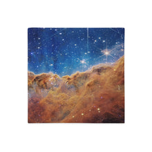 Load image into Gallery viewer, JWST Cosmic Cliffs Carina Nebula Pillow Case