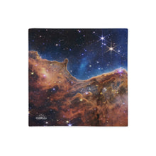 Load image into Gallery viewer, JWST Cosmic Cliffs Carina Nebula Pillow Case