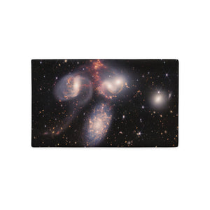 JWST Stephan's Quintet Galaxy Cluster Pillow Case
