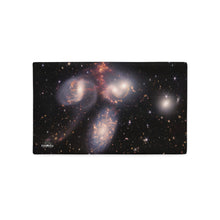 Load image into Gallery viewer, JWST Stephan's Quintet Galaxy Cluster Pillow Case