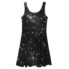 Load image into Gallery viewer, JWST SMACS 0723 Galaxy Cluster Deep Field Skater Dress