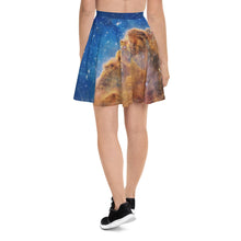 Load image into Gallery viewer, JWST Cosmic Cliffs NGC 3324 Carina Nebula Skater Skirt