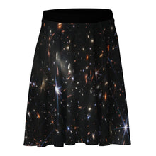 Load image into Gallery viewer, JWST SMACS 0723 Galaxy Cluster Deep Field Skater Skirt