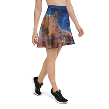 Load image into Gallery viewer, JWST Cosmic Cliffs NGC 3324 Carina Nebula Skater Skirt