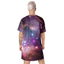 Load image into Gallery viewer, NGC 602 Nebula T-Shirt Dress