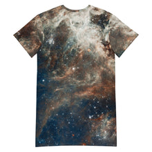 Load image into Gallery viewer, Tarantula Nebula T-Shirt Dress