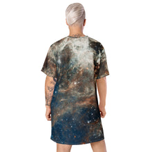Load image into Gallery viewer, Tarantula Nebula T-Shirt Dress