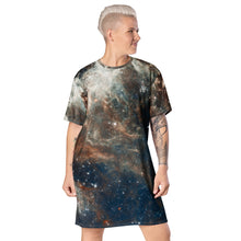 Load image into Gallery viewer, Tarantula Nebula T-Shirt Dress