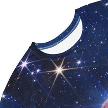 Load image into Gallery viewer, JWST Cosmic Cliffs Carina Nebula T-Shirt Dress