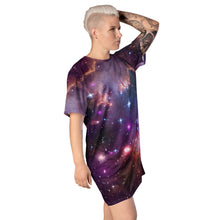 Load image into Gallery viewer, NGC 602 Nebula T-Shirt Dress