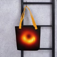 Load image into Gallery viewer, Magnetic Black Hole Shadow Tote Bag