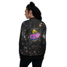Load image into Gallery viewer, JWST SMACS 0723 Galaxy Cluster "A Million Miles Beyond Midnight" Flight Jacket