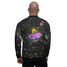 Load image into Gallery viewer, JWST SMACS 0723 Galaxy Cluster "A Million Miles Beyond Midnight" Flight Jacket