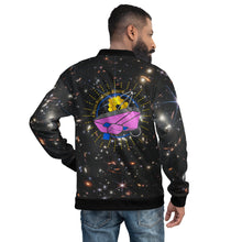 Load image into Gallery viewer, JWST SMACS 0723 Galaxy Cluster &quot;A Million Miles Beyond Midnight&quot; Flight Jacket