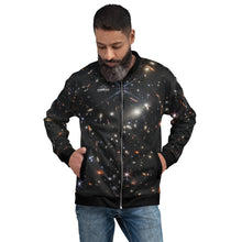 Load image into Gallery viewer, JWST SMACS 0723 Galaxy Cluster "A Million Miles Beyond Midnight" Flight Jacket