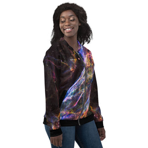 Cosmic Veil Nebula Light Jacket
