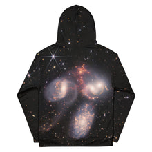 Load image into Gallery viewer, JWST Stephan's Quintet Unisex Hooded Sweatshirt