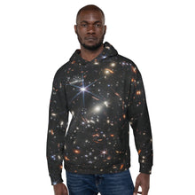 Load image into Gallery viewer, JWST SMACS 0723 Deep Field Unisex Hooded Sweatshirt