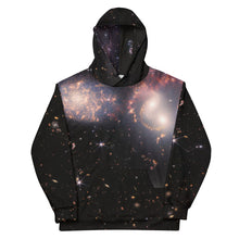 Load image into Gallery viewer, JWST Stephan's Quintet Unisex Hooded Sweatshirt