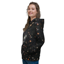 Load image into Gallery viewer, JWST SMACS 0723 Deep Field Unisex Hooded Sweatshirt