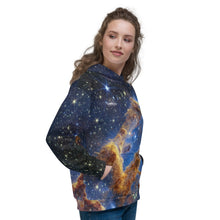 Load image into Gallery viewer, JWST Pillars of Creation Unisex Hooded Sweatshirt