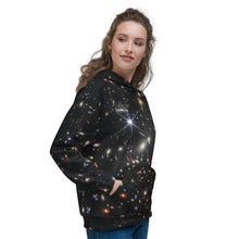 Load image into Gallery viewer, JWST SMACS 0723 Deep Field Unisex Hooded Sweatshirt
